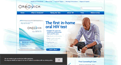 Desktop Screenshot of oraquick.com